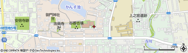 奈良県桜井市阿部1071周辺の地図