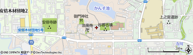奈良県桜井市阿部810周辺の地図