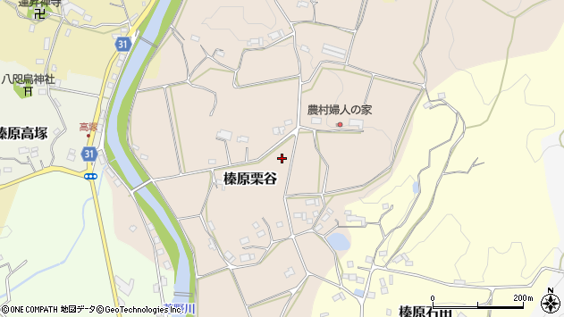 〒633-0228 奈良県宇陀市榛原栗谷の地図
