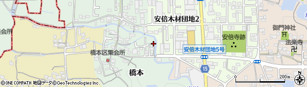 奈良県桜井市橋本560周辺の地図