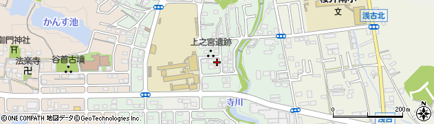 奈良県桜井市上之宮401周辺の地図