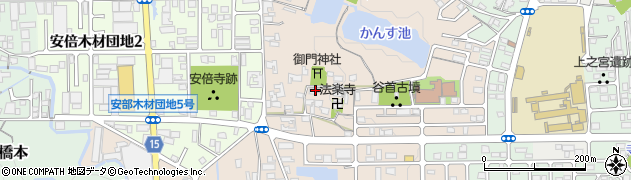 奈良県桜井市阿部754周辺の地図