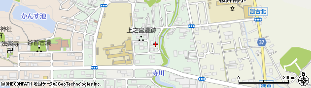 奈良県桜井市上之宮391周辺の地図