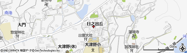 広島県福山市大門町日之出丘8周辺の地図