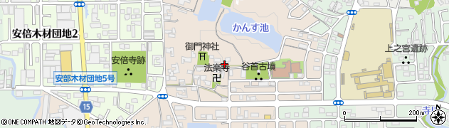奈良県桜井市阿部778周辺の地図