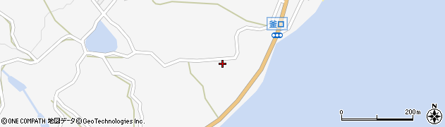 兵庫県淡路市釜口1947周辺の地図
