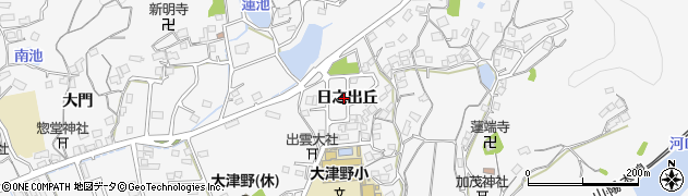 広島県福山市大門町（日之出丘）周辺の地図