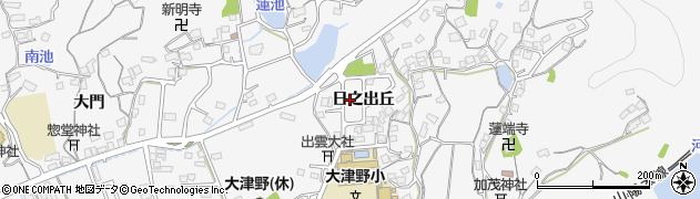広島県福山市大門町日之出丘8-28周辺の地図