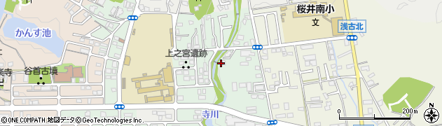 奈良県桜井市上之宮13周辺の地図