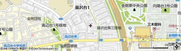 ガーデンハウス藤沢台第２住宅周辺の地図