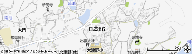 広島県福山市大門町日之出丘8-33周辺の地図