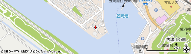 西坊成就寺周辺の地図