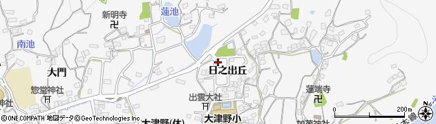 広島県福山市大門町日之出丘8-31周辺の地図