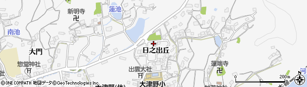 広島県福山市大門町日之出丘8-32周辺の地図