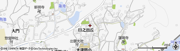 広島県福山市大門町日之出丘8-43周辺の地図