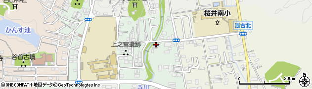 奈良県桜井市上之宮12周辺の地図