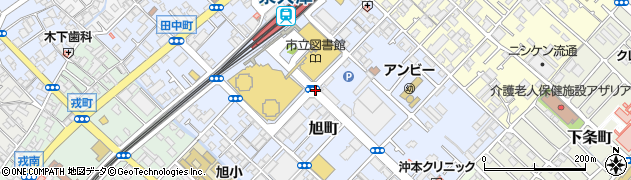 泉大津駅前周辺の地図