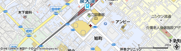 水嶋書房泉大津店周辺の地図