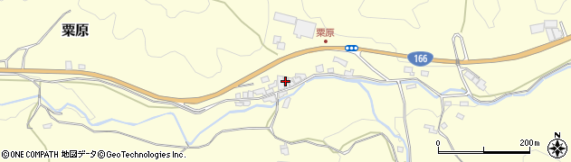 奈良県桜井市粟原390周辺の地図
