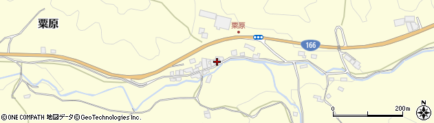 奈良県桜井市粟原312周辺の地図