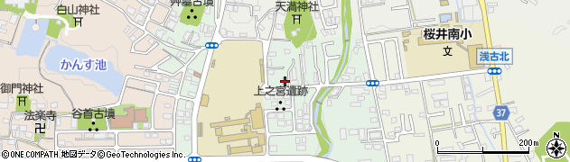 奈良県桜井市上之宮289周辺の地図