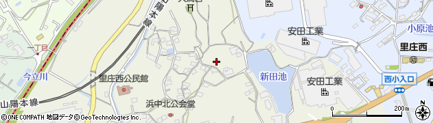 岡山県浅口郡里庄町浜中1038周辺の地図