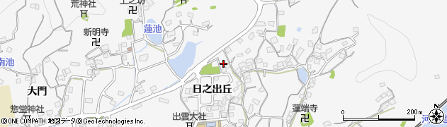 広島県福山市大門町日之出丘8-55周辺の地図