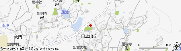 広島県福山市大門町日之出丘8-57周辺の地図