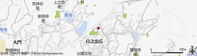 広島県福山市大門町日之出丘8-56周辺の地図