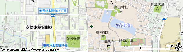 奈良県桜井市阿部706周辺の地図