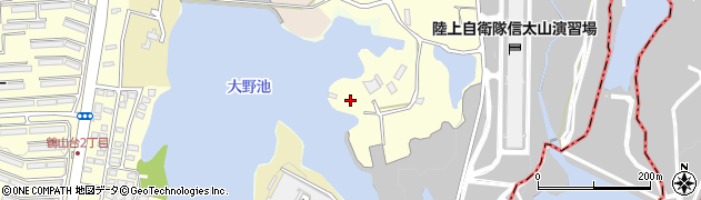 大阪府和泉市上代町1232周辺の地図