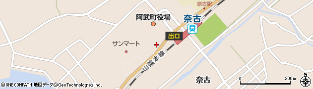 山口銀行阿武支店周辺の地図