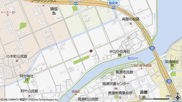 〒516-0006 三重県伊勢市田尻町の地図