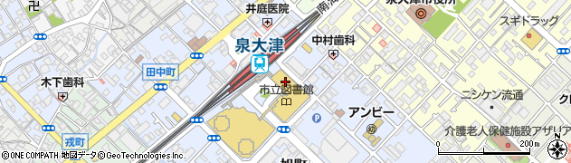 三井住友銀行泉大津支店 ＡＴＭ周辺の地図
