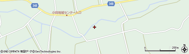 広島県東広島市河内町小田3008周辺の地図