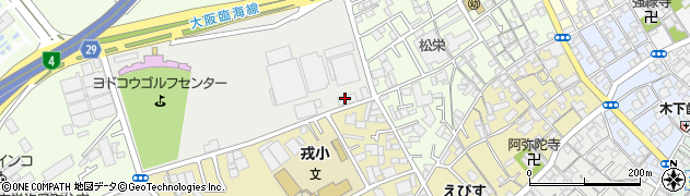 ライト精機株式会社　泉大津物流ステーション周辺の地図