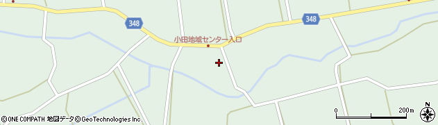 広島県東広島市河内町小田2516周辺の地図