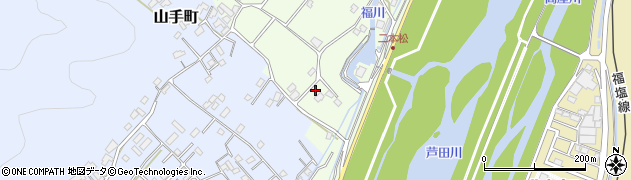 広島県福山市郷分町864周辺の地図