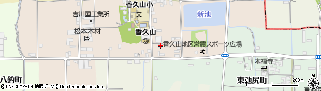 奈良県橿原市膳夫町72周辺の地図