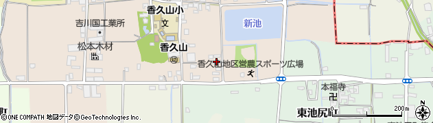 奈良県橿原市膳夫町79周辺の地図