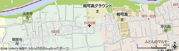 四疋田東周辺の地図