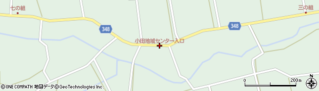 小田地域センター入口周辺の地図