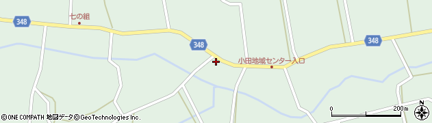 広島県東広島市河内町小田2246周辺の地図