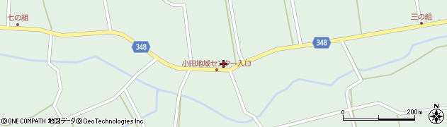 広島県東広島市河内町小田2558周辺の地図