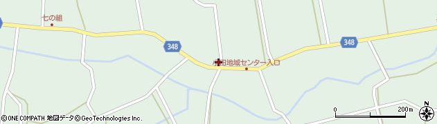 広島県東広島市河内町小田2212周辺の地図