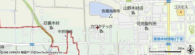 奈良県桜井市橋本42周辺の地図