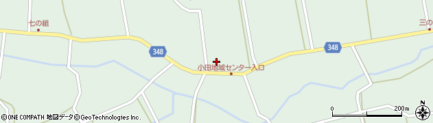 広島県東広島市河内町小田2210周辺の地図