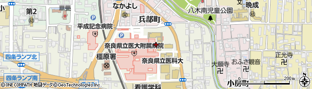 奈良県臓器バンク周辺の地図