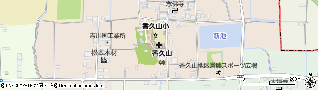 奈良県橿原市膳夫町91周辺の地図