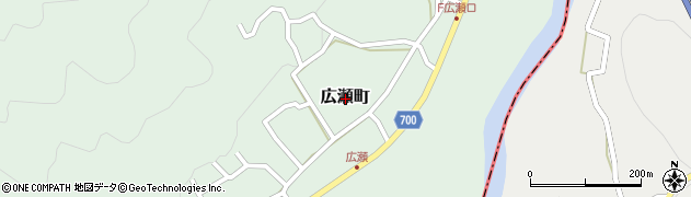 三重県松阪市広瀬町周辺の地図